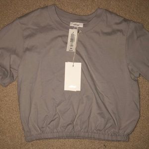 cropped short sleeve